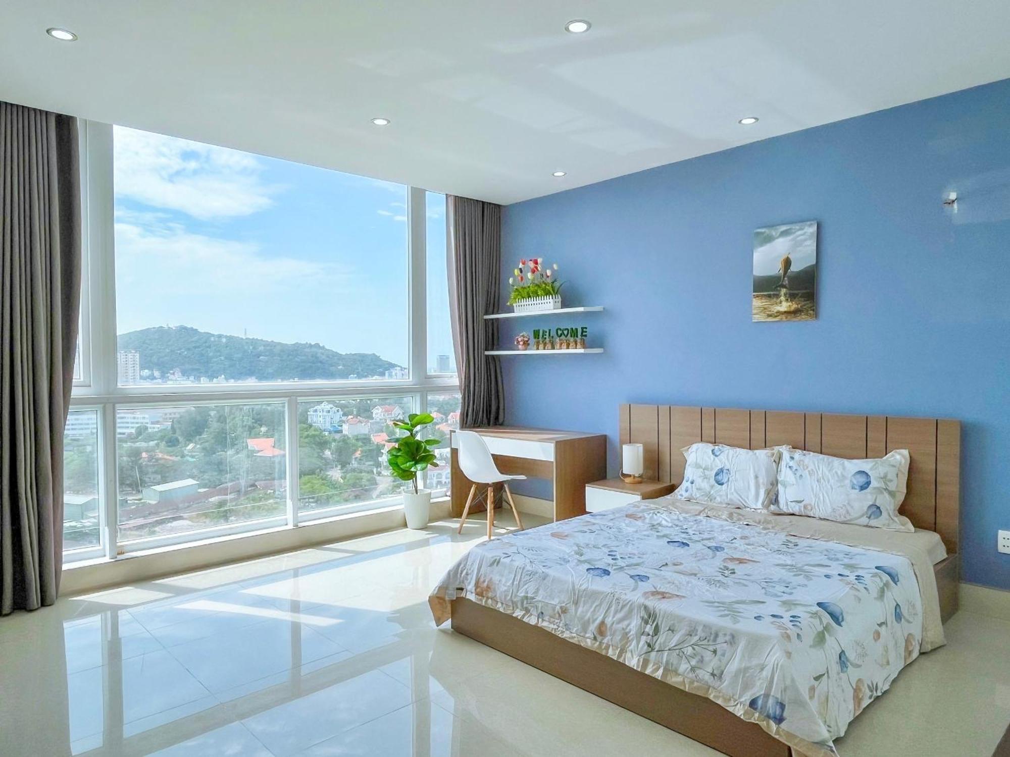 Can Ho Oasky,3 Phong View Dep Nhin Ra Bien,Nui Va Ho Bau Sen Vung Tau Luaran gambar