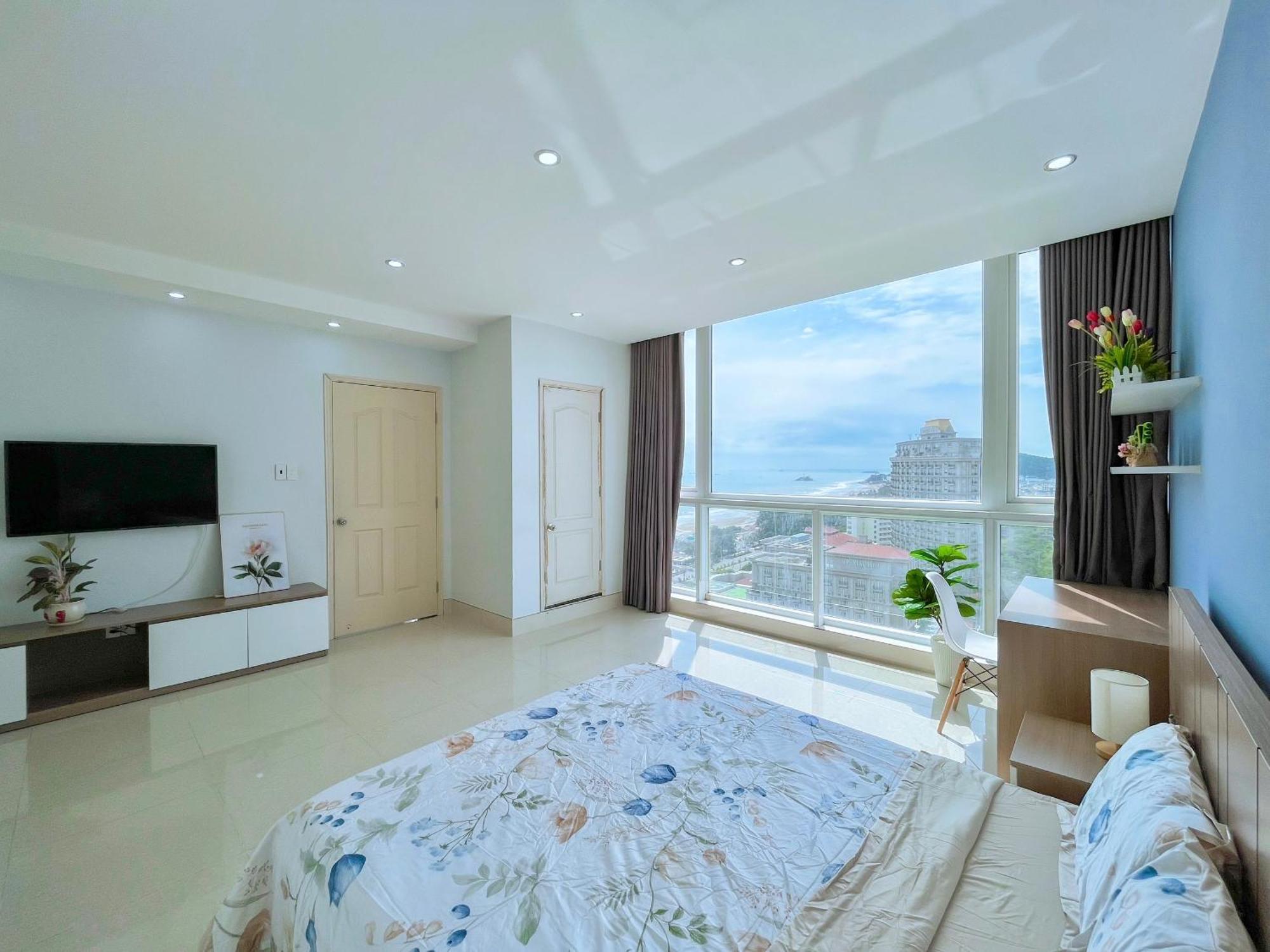 Can Ho Oasky,3 Phong View Dep Nhin Ra Bien,Nui Va Ho Bau Sen Vung Tau Luaran gambar